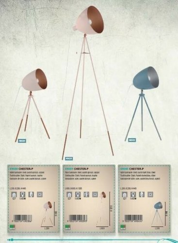 Торшер Eglo 49039 Chester (12820)