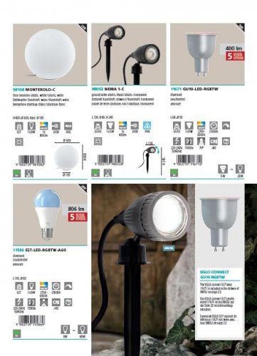 Ґрунтовий світильник Eglo 98052 NEMA (22332)