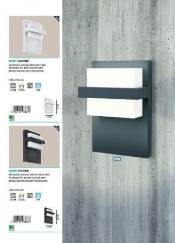 Настінний світильник Eglo 98087 CULPINA (22364)