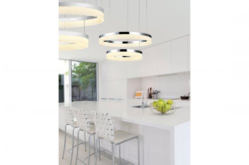 Люстра Azzardo AZ2560 Zola 80/60 (chrome) 