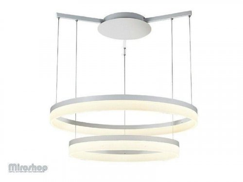 Люстра Azzardo AZ1295 Zola 80/60 (white) (7105-2PL-8060-WH) (15699)