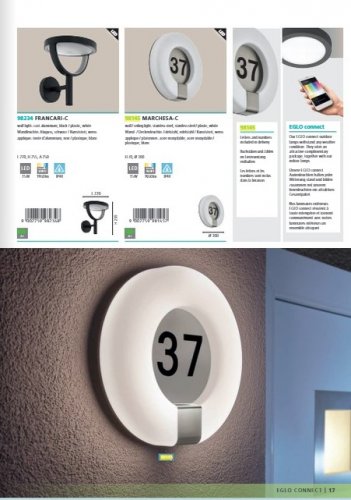 Настінний світильник Eglo 98145 MARCHESA-C (22337)