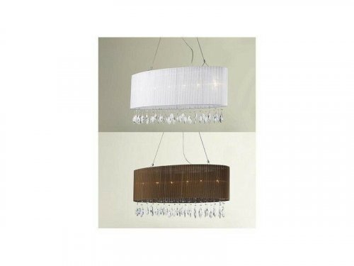 Люстра Azzardo AZ0914 Sidney oval (black) (1982-6P-BK) (15561)