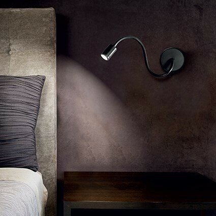 Бра Ideal Lux FOCUS AP1 NERO (097190) (81213)