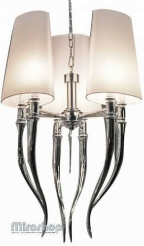 Люстра Azzardo AZ0028 Diablo 3 (white) (AD8074-3-WH-CH) (15384)