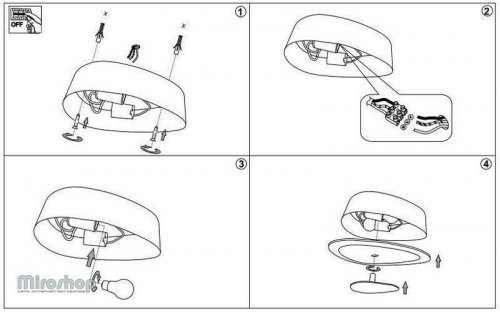 Бра Ideal Lux GEKO PL2 (010861) (81217)