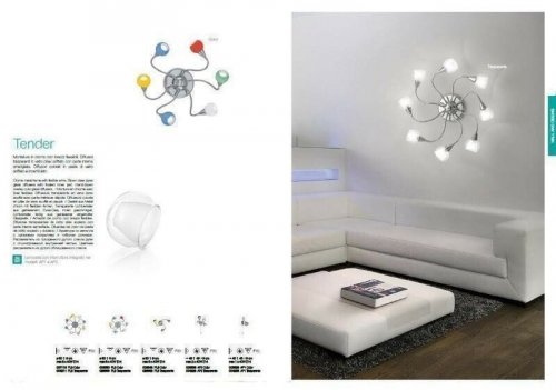 Бра Ideal Lux TENDER AP1 TRASPARENTE (004235) (41755)