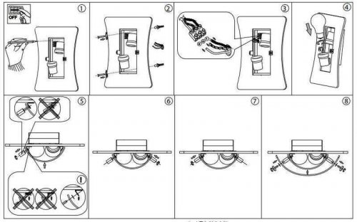 Бра Ideal Lux TRIPLO AP2 (026480) (41867)
