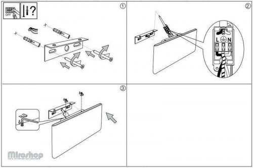 Бра Ideal Lux DESK AP2 (138251) (94010)