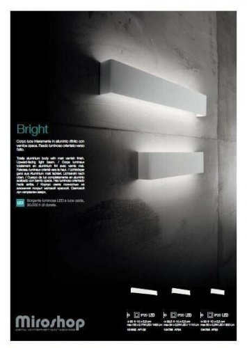 Бра Ideal Lux BRIGHT AP60 (134796) (94004) 