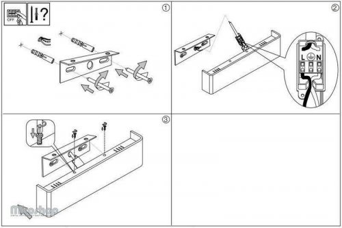 Бра Ideal Lux BRIGHT AP60 (134796) (94004) 