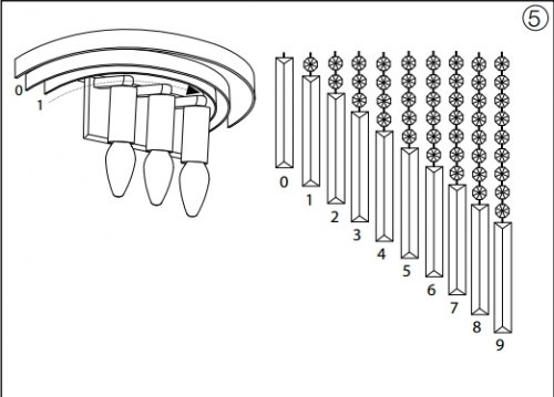 Настінний світильник Ideal Lux CARLTON AP3 ORO (213491)