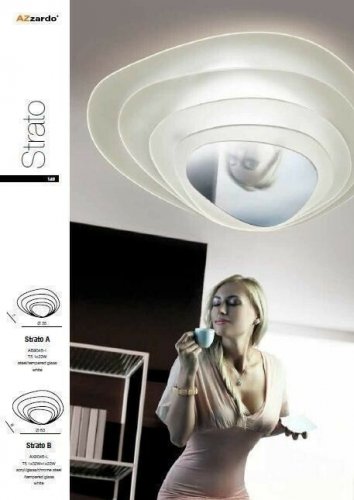 Люстра  Azzardo  AZ0198  Strato  B  (AX9046-L-WH)  (15871)