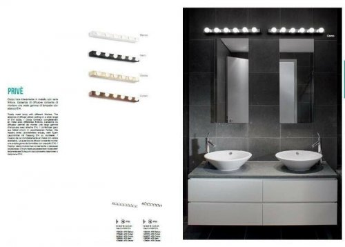 Бра Ideal Lux PRIVE AP6 NERO (159508) (13134)