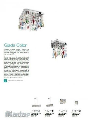 Бра Ideal Lux GIADA COLOR AP2 (099217)