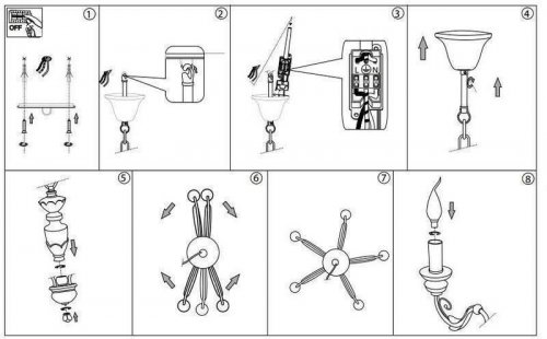 Люстра Ideal Lux DORA SP5 (020822) (41774)