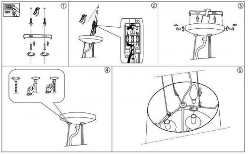 Люстра Ideal Lux PEGASO SP3 (059235)
