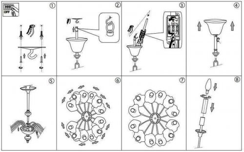 Люстра Ideal Lux ARTU SP12 (073132)