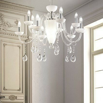 Люстра Ideal Lux CAMELIA SP11 BIANCO (117782) (87839)
