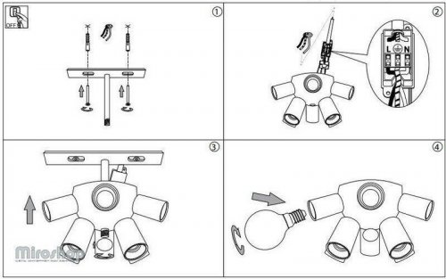 Люстра Ideal Lux DEA PL10 CROMO (074740)