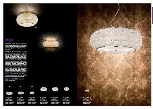 Люстра Ideal Lux PASHA SP14 CROMO (164977) (13041)