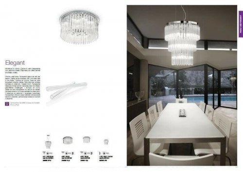 Люстра Ideal Lux ELEGANT SP12 (026695) (48443)