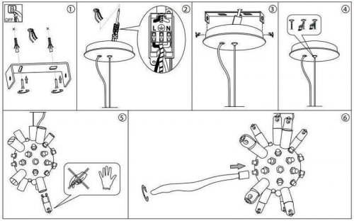 Люстра Ideal Lux CORALLO SP8 (086576) (67466)
