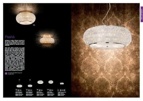 Люстра Ideal Lux PASHA SP6 ORO (082172)