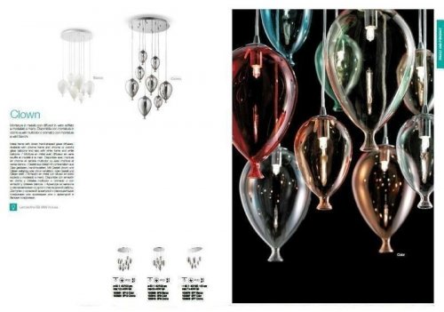 Люстра Ideal Lux CLOWN SP8 BIANCO (100883) (81145)