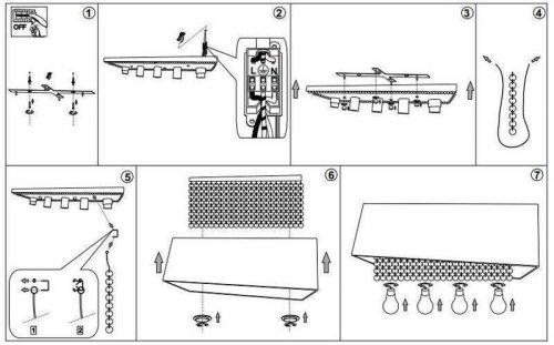 Люстра Ideal Lux PHOENIX PL5 BIANCO (099118) (81325)