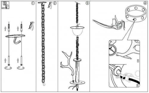 Люстра Ideal Lux CHALET SP8 (115504) (87850)