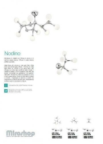 Люстра Ideal Lux NODINO PL9 CROMO (133393) (93881) 