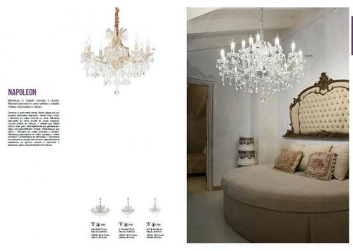 Люстра Ideal Lux NAPOLEON SP12 ORO (167404) (23002)