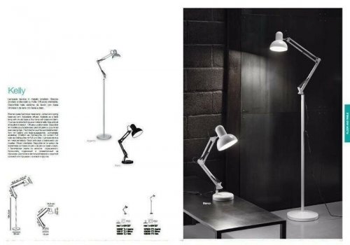 Настільна лампа Ideal Lux KELLY TL1 NERO (108094) (88005)