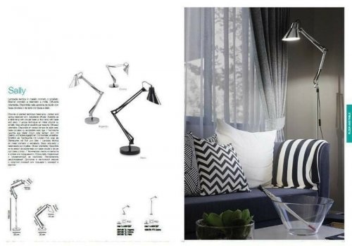 Настільна лампа Ideal Lux SALLY TL1 NERO (061160) (46129)