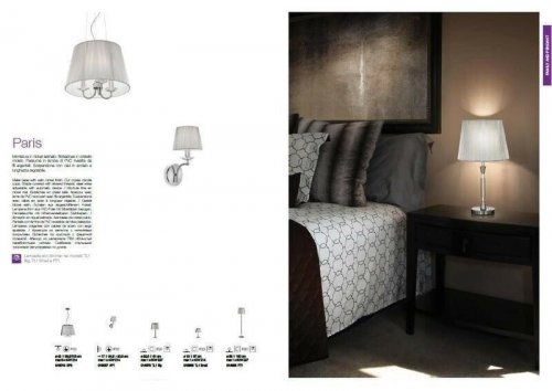 Настольная лампа Ideal Lux PARIS TL1 BIG (014975) (46118)