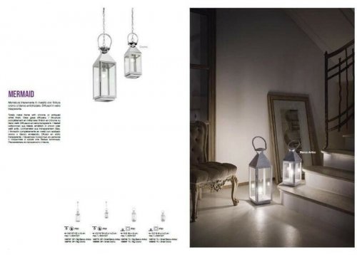 Настільна лампа Ideal Lux MERMAID TL1 BIG BIANCO ANTICO (166766) (13364)