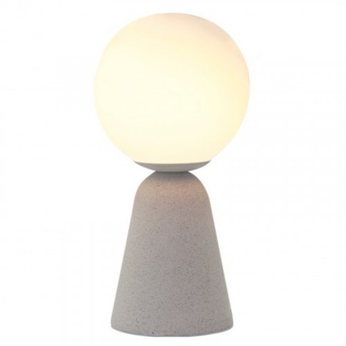 Настільна лампа Azzardo AZ3462 Newton B table (bright grey)