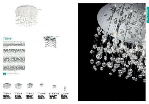 Настільна лампа Ideal Lux NEVE TL1 CROMO (033945) (48756) 
