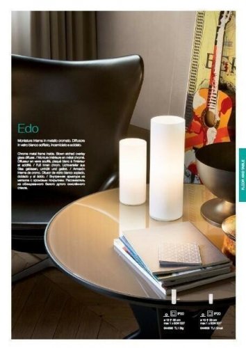 Настільна лампа Ideal Lux EDO TL1 SMALL (044606) (48438)