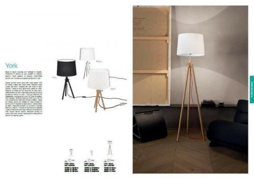 Настольная лампа Ideal Lux YORK TL1 SMALL BIANCO (121376)