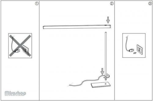 Настільна лампа Ideal Lux GRU TL105 NERO (147659) (93950)