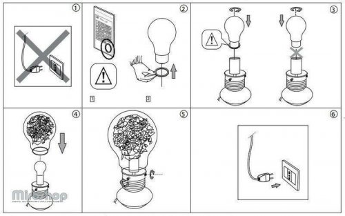 Настільна лампа Ideal Lux LUCE MAX TL1 (033686) (48610) 