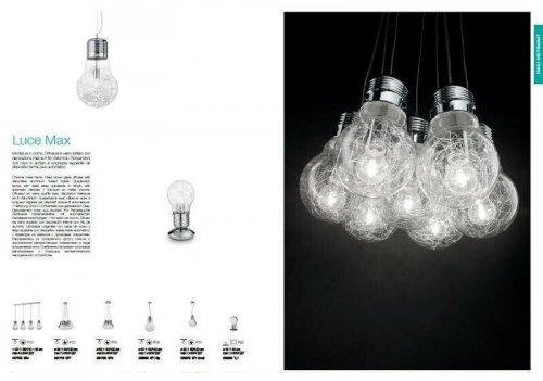 Настільна лампа Ideal Lux LUCE MAX TL1 (033686) (48610) 