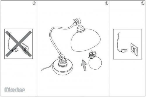 Настільна лампа Ideal Lux AMSTERDAM TL1 BRUNITO (131733) (93937)