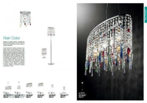 Настільна лампа Ideal Lux RAIN COLOR TL2 (105284) (93964) 