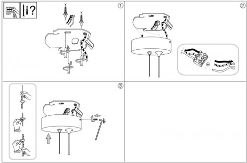 Підвісний світильник Ideal Lux TUBE SP1 BIG BIANCO (211749) (23294)