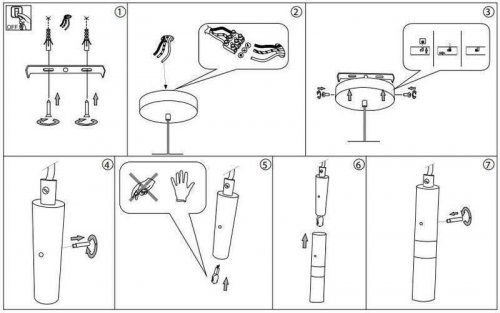 Світильник підвісний Ideal Lux BAR SP1 (089614) (67414)
