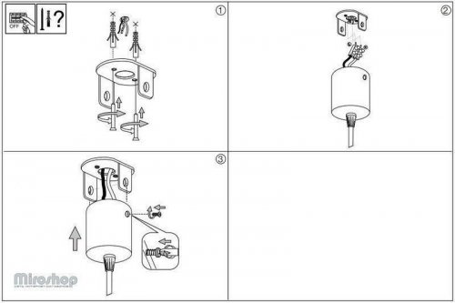 Підвісний світильник Ideal Lux ULTRATHIN SP1 NERO (142913) (93931)