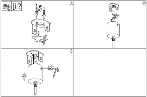Підвісний світильник Ideal Lux ULTRATHIN SP1 SMALL NERO (156699) (13271)